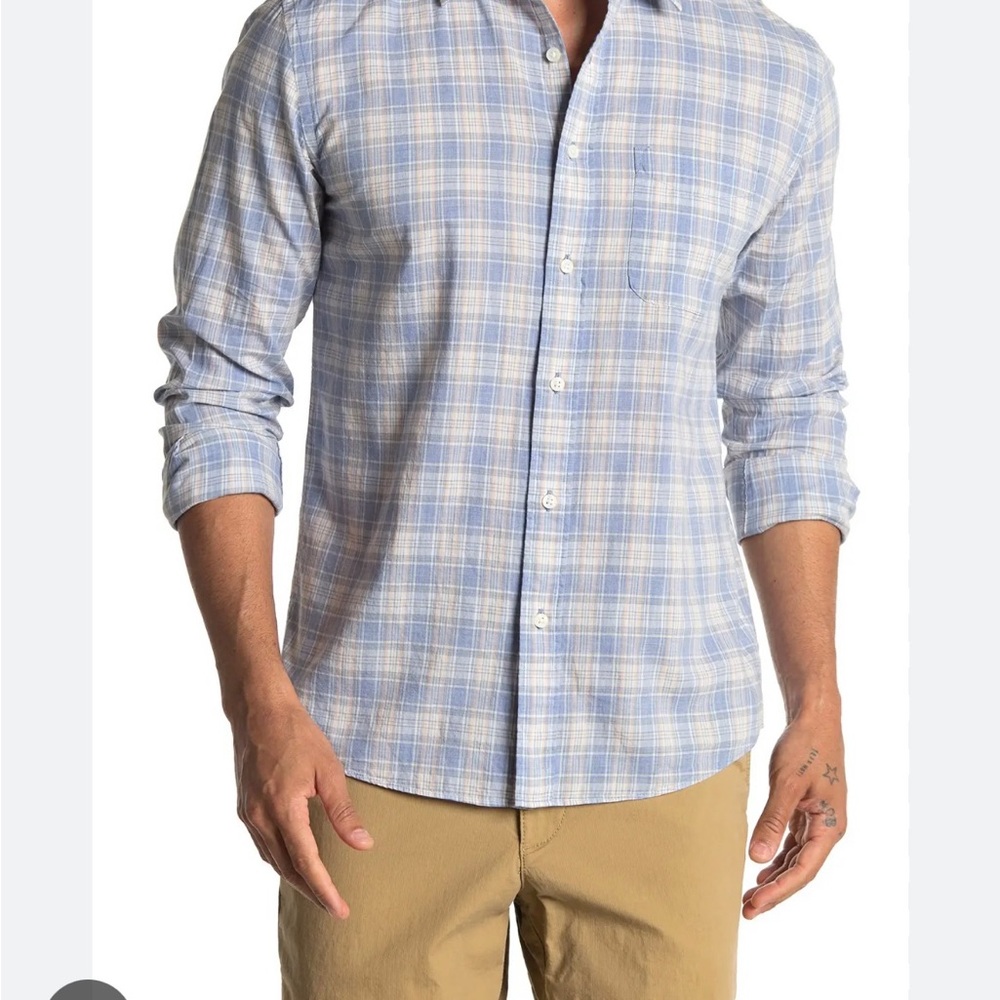 Faherty Men’s Plaid Long Sleeve